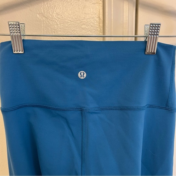 lululemon athletica Wunder Train 28” Teal Size 6 Fast Drying High Rise - Picture 5 of 8